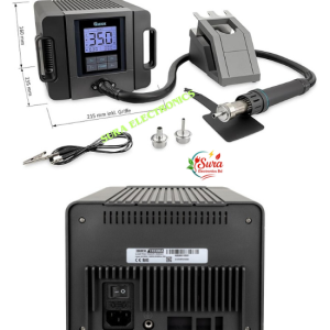 QUICK TR1300A Lead-free Digital Hot Air Rework Station 1300W European plug