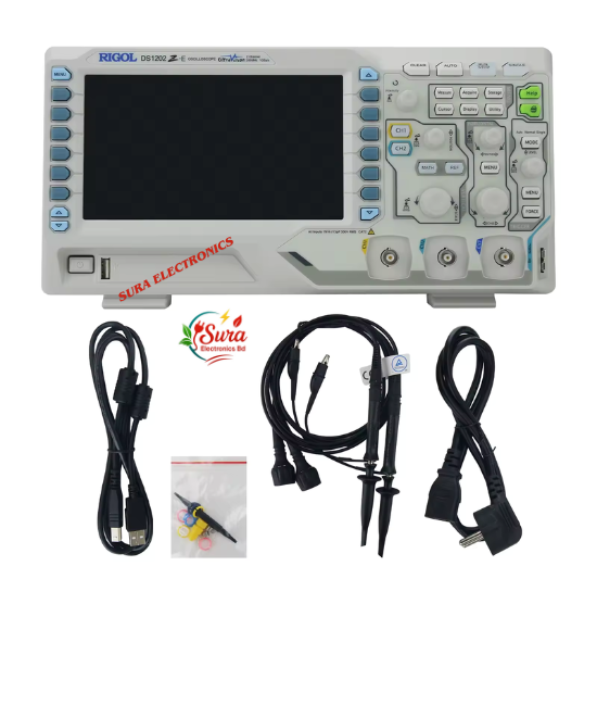RIGOL DS1202Z-E Digital Oscilloscope 200Mhz, 2 Channels,1GSa/s Sampling