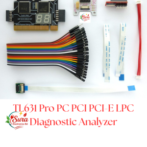 TL631 Pro PC PCI PCI-E LPC Diagnostic Analyzer Debug Cards For Laptop, Desktop & Apple