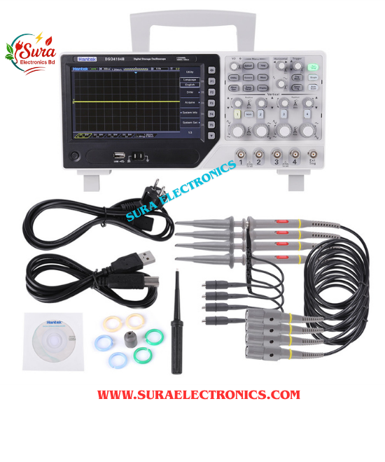 Hantek DSO4104B Digital Oscilloscope 100 MHz 4 Channel 1 GSa/s