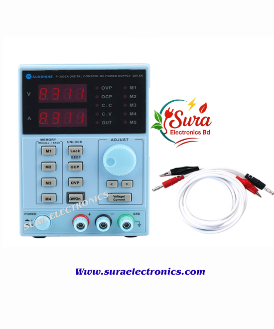 SUNSHINE P-3005A 0-30v 0-5a Digital Programmable Dc Power Supply