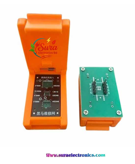 QFN8 WSON8 USON8 T2 ROM Chip 3-in-1 Adapter