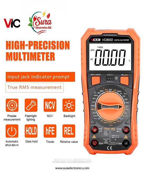 VICTOR VC890D+ Digital Multimeter